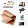 2 Pcs Copper BBQ Mats & Baking Sheet