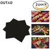 2 pcs BBQ Grill Mat