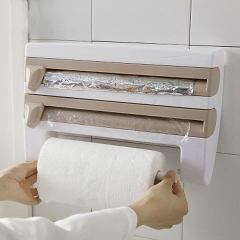 4-In-1 Kitchen Roll Holder Dispenser