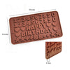 Chocolate Happy Birthday & Letter Molds