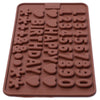 Chocolate Happy Birthday & Letter Molds