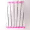 High quality Sink Rack Roll Stainless Steel Folding Drain Rack